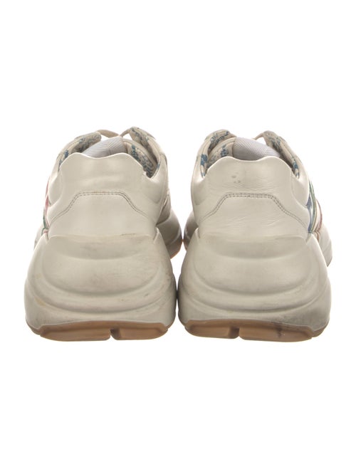 Gucci Leather Printed Chunky Sneakers