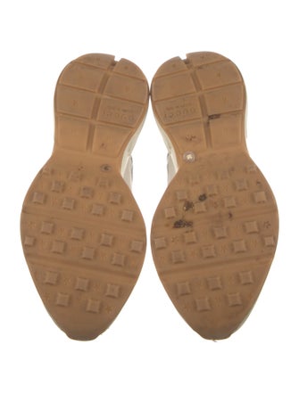 Gucci Leather Printed Chunky Sneakers