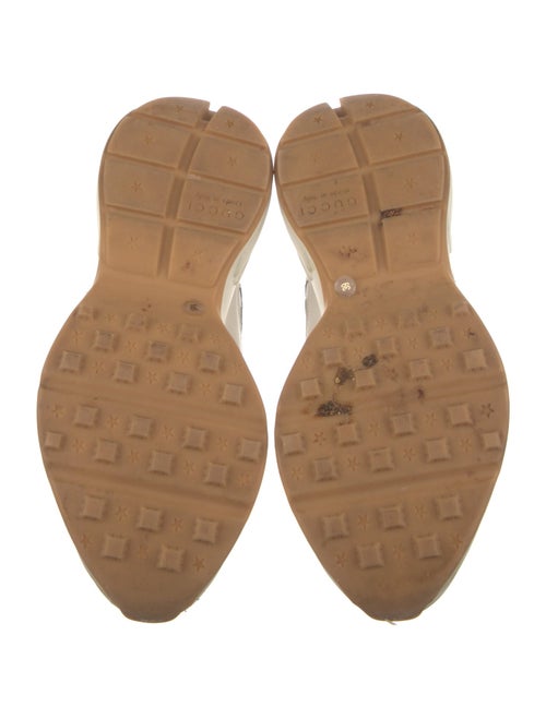 Gucci Leather Printed Chunky Sneakers