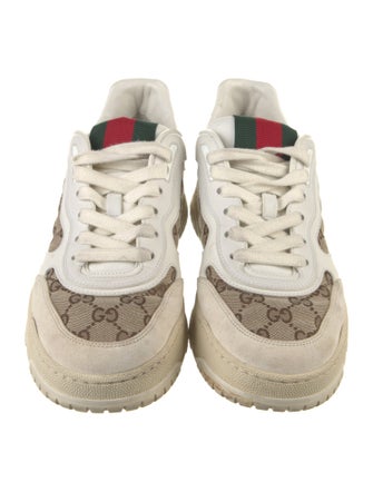 Gucci GG Canvas Leather Sneakers
