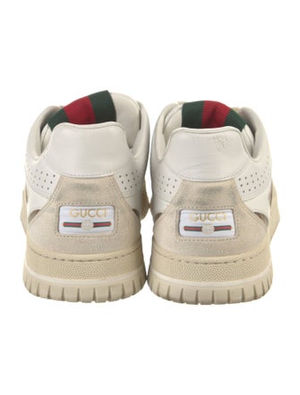 Gucci GG Canvas Leather Sneakers