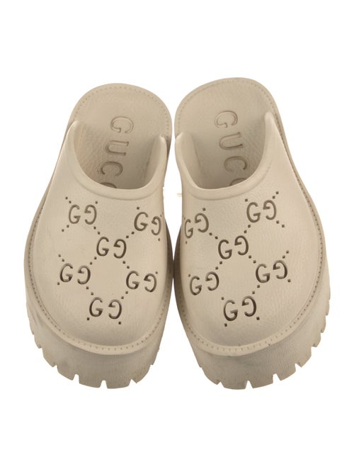Gucci GG Logo Rubber Mules