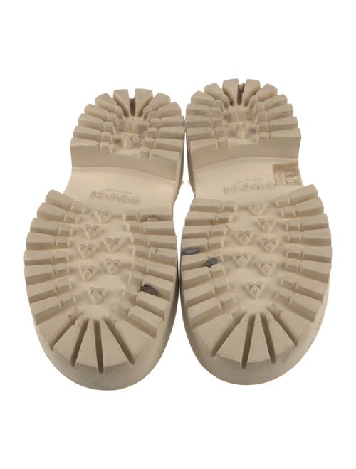 Gucci GG Logo Rubber Mules