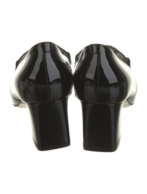 Gucci Double G Logo Patent Leather Pumps