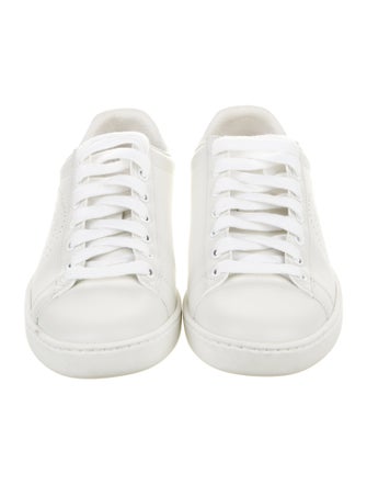 Gucci Interlocking G Logo Leather Sneakers