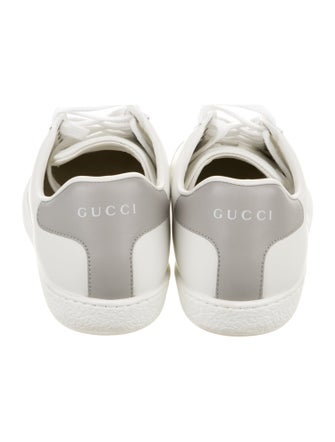 Gucci Interlocking G Logo Leather Sneakers