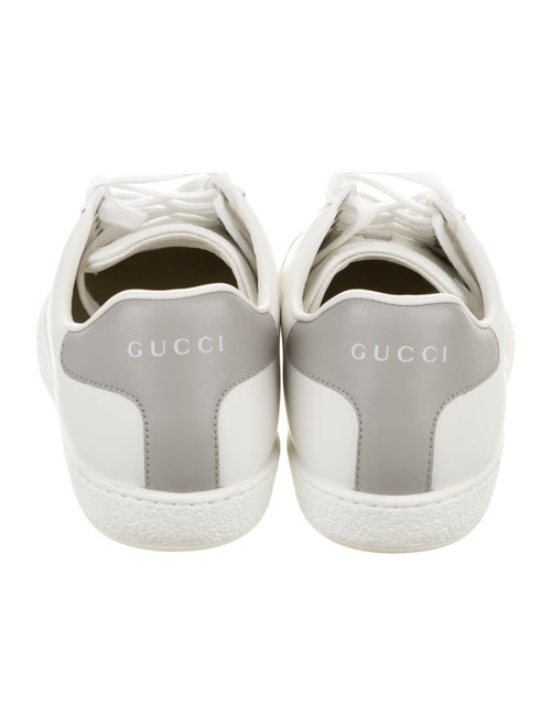 Gucci Interlocking G Logo Leather Sneakers