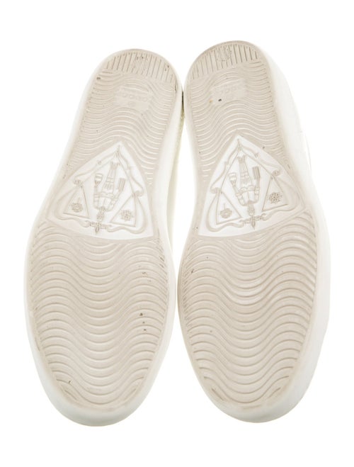 Gucci Interlocking G Logo Leather Sneakers