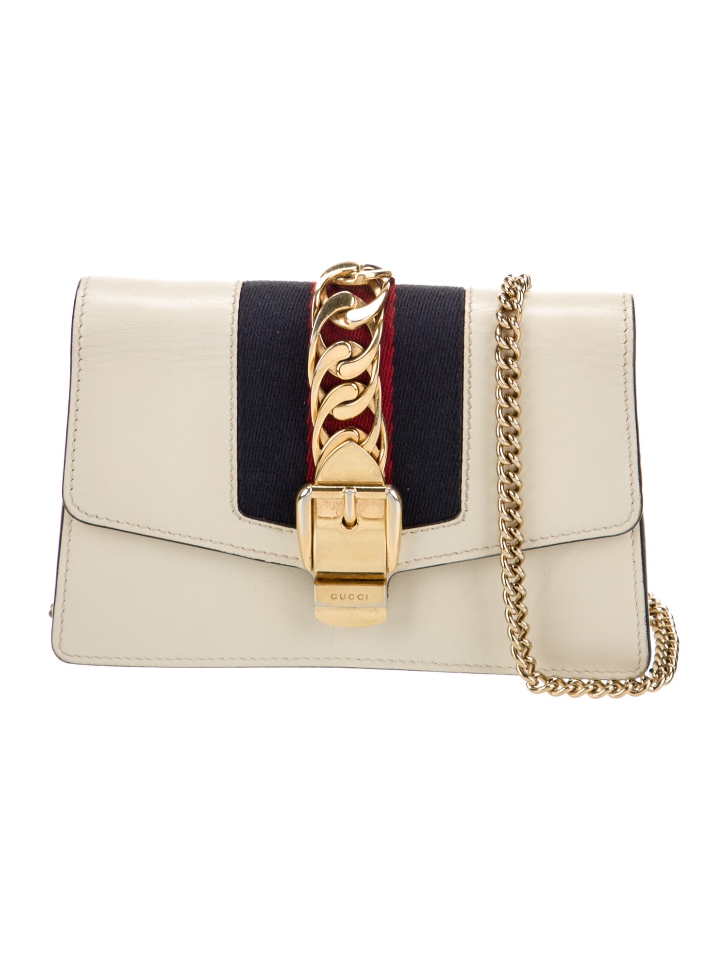Gucci Leather Sylvie Small