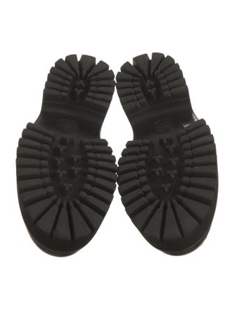 Gucci Horsebit Accent Leather Lace-Up Boots