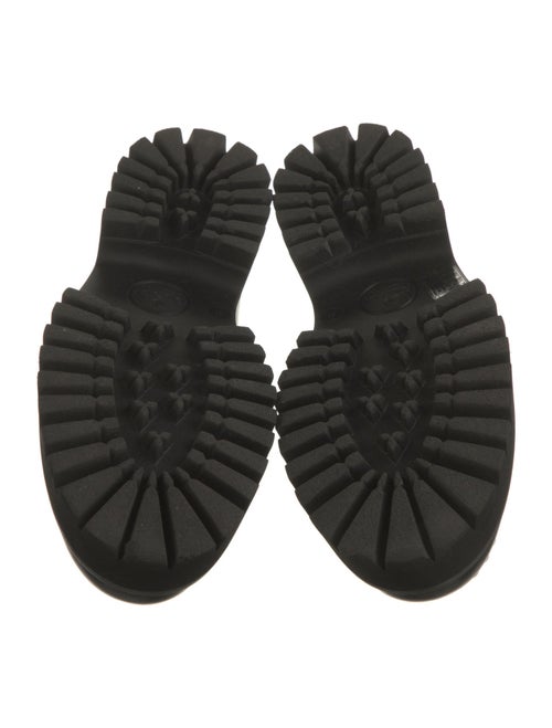 Gucci Horsebit Accent Leather Lace-Up Boots