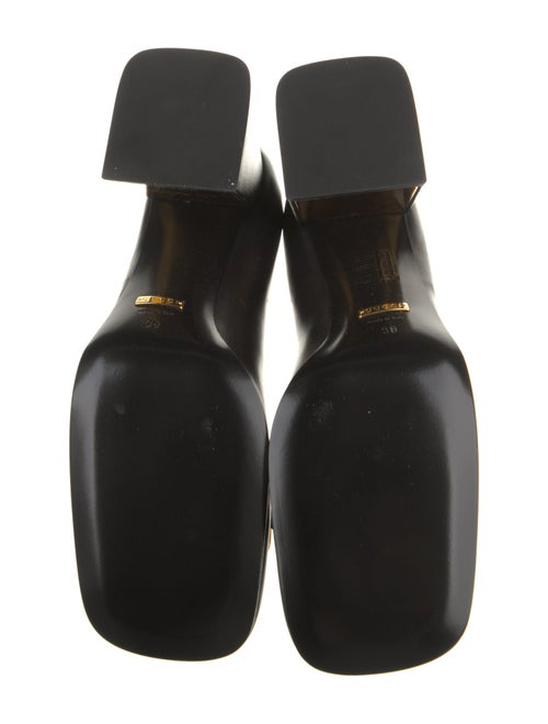 Gucci Horsebit Accent Leather Pumps