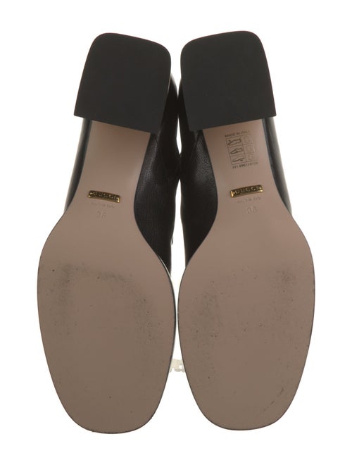 Gucci Horsebit Accent Leather Boots