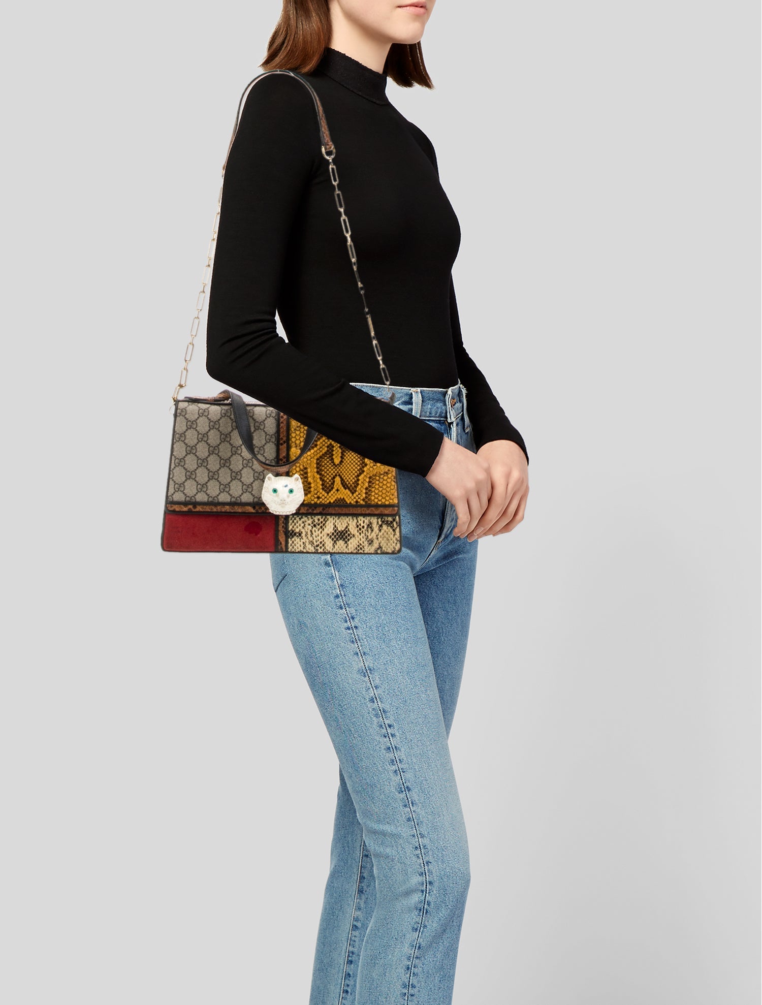 Gucci GG Supreme Top Handle Bag