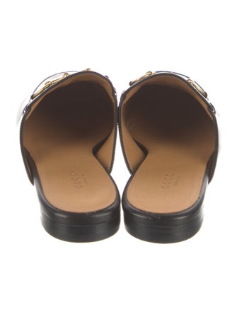 Gucci 1955 Horsebit Accent Leather Mules