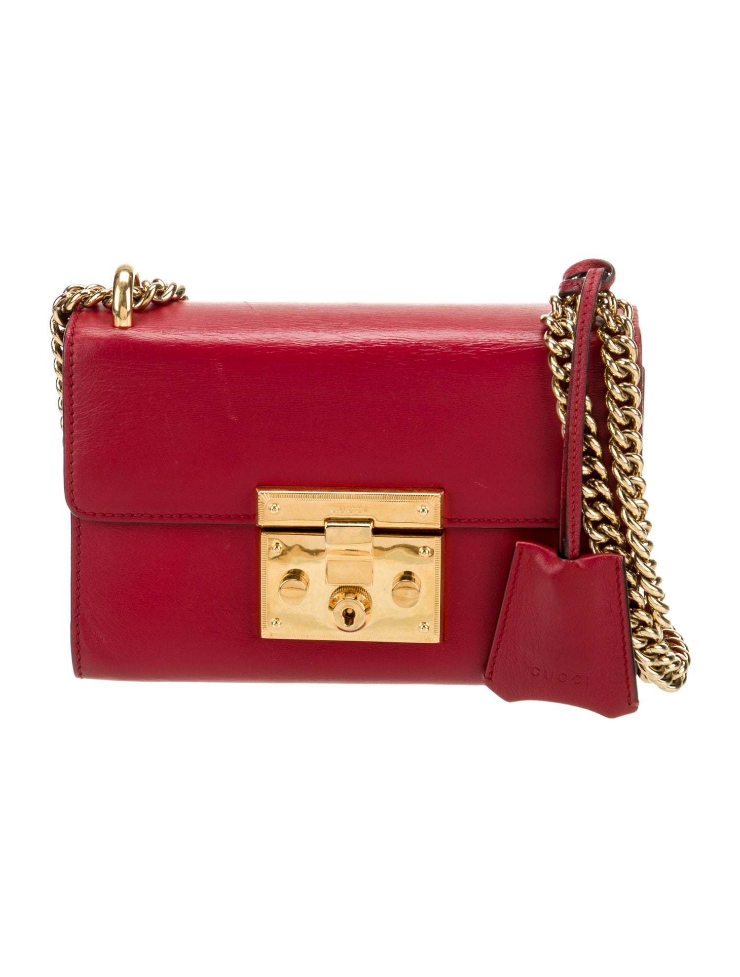 Gucci Leather Padlock