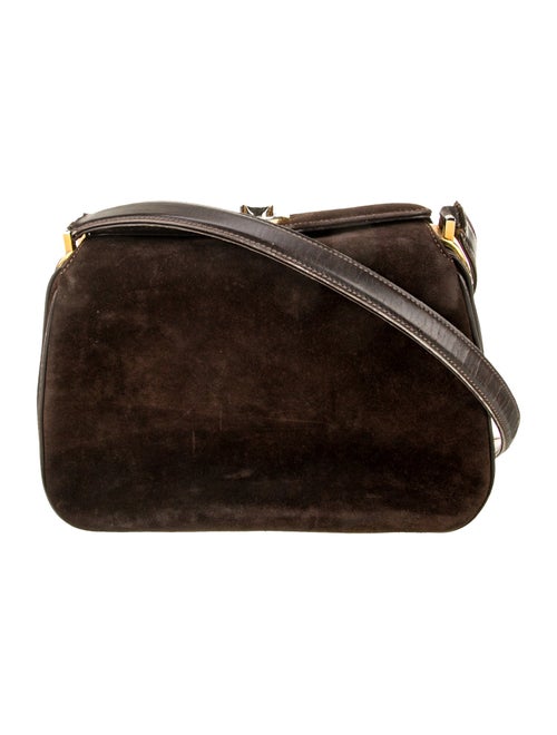 Gucci Suede Shoulder Bag