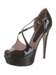 Gucci Patent Leather T-Strap Pumps