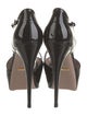 Gucci Patent Leather T-Strap Pumps