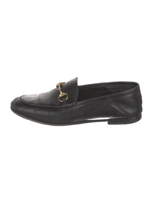 Gucci Horsebit Accent Leather Loafers