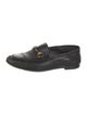Gucci Horsebit Accent Leather Loafers