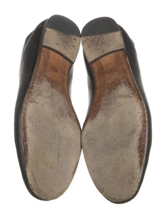 Gucci Horsebit Accent Leather Loafers