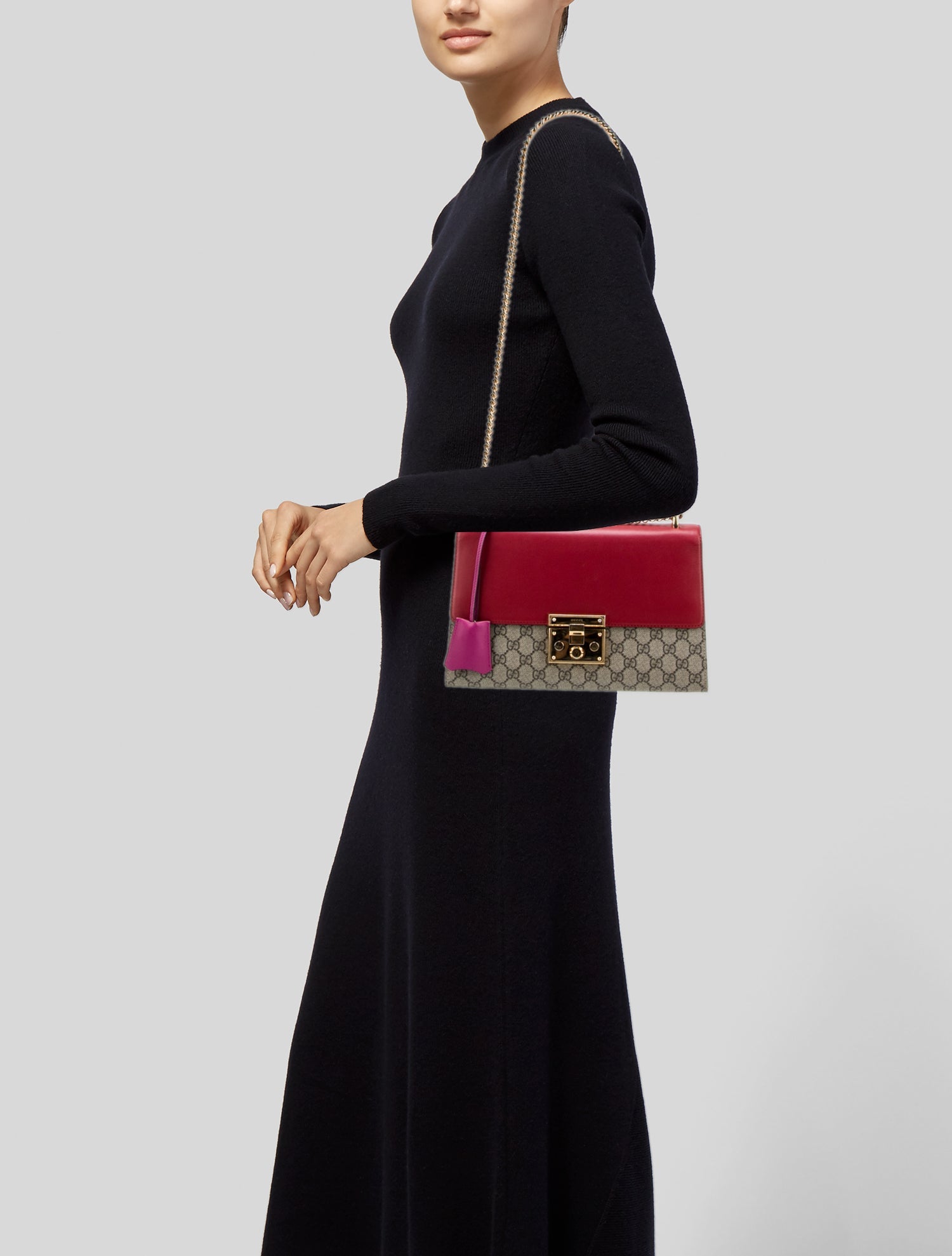 Gucci GG Supreme Padlock Medium