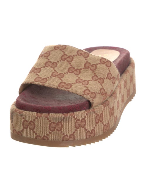 Gucci GG Canvas Canvas Slides
