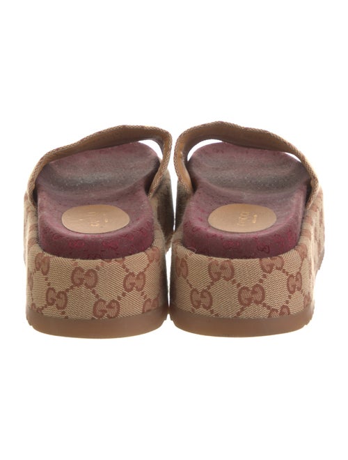 Gucci GG Canvas Canvas Slides
