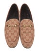 Gucci GG Supreme Canvas Loafers
