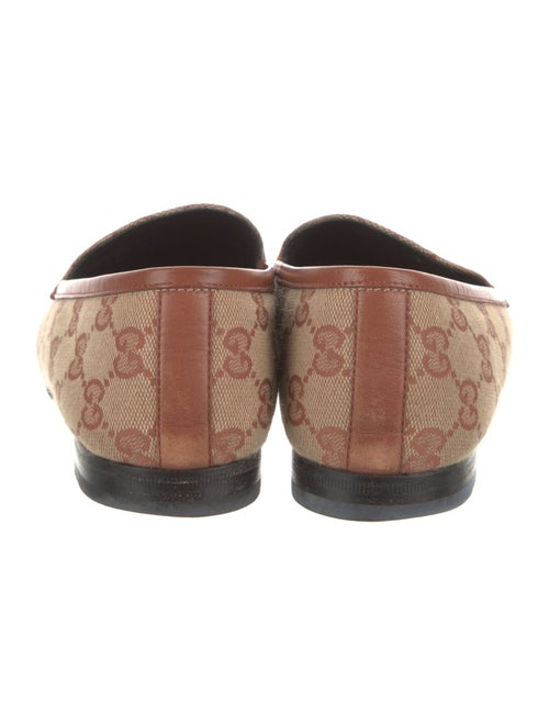 Gucci GG Supreme Canvas Loafers