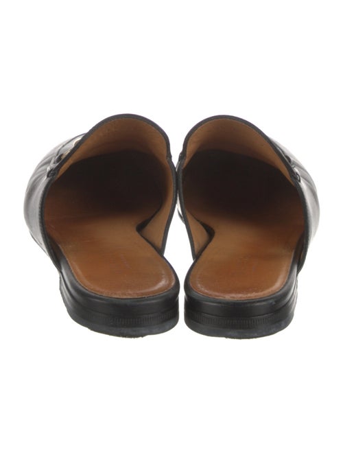 Gucci Horsebit Accent Leather Mules