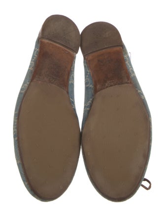 Gucci GG Denim Denim Flats