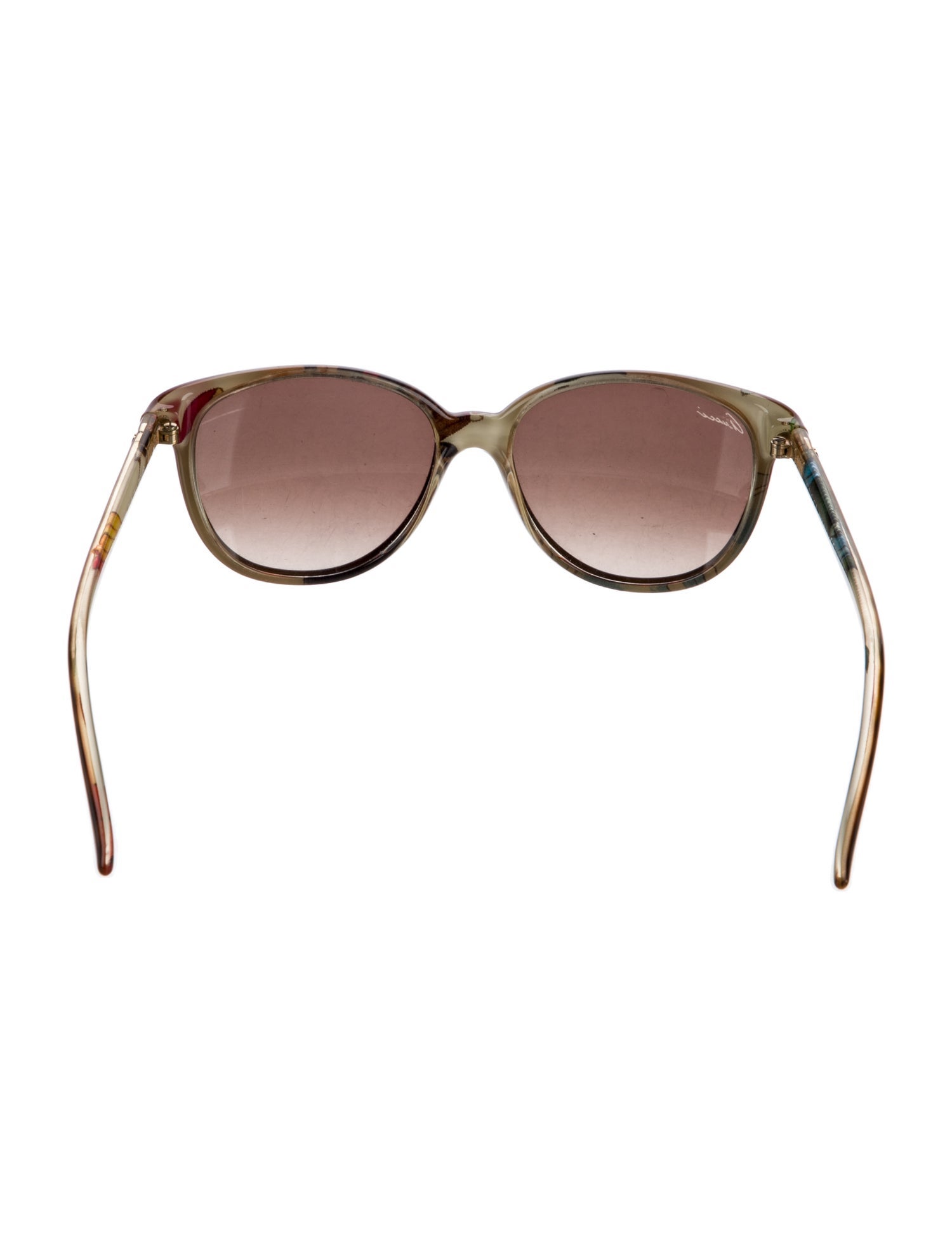 Gucci Interlocking G Logo Cat-Eye Sunglasses