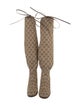 Gucci GG Canvas Canvas Boots