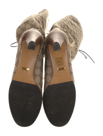 Gucci GG Canvas Canvas Boots