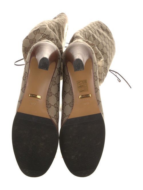 Gucci GG Canvas Canvas Boots