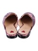 Gucci Horsebit Accent Satin Mules