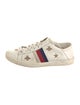 Gucci Sylvie Web Accent Leather Sneakers