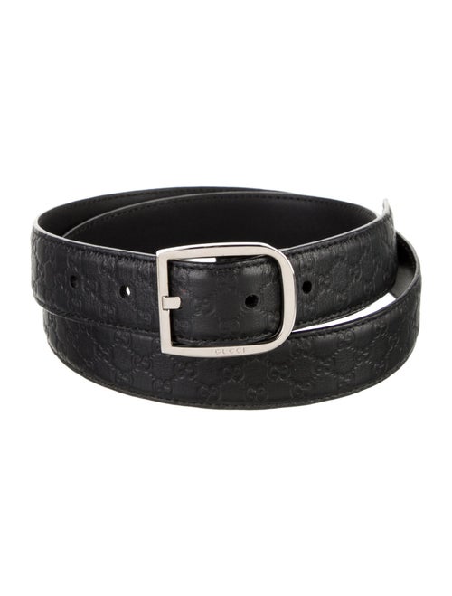 Gucci Microguccissima Pattern Leather Belt
