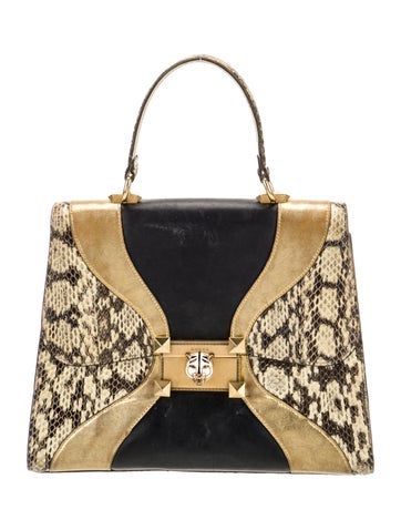 Gucci Handle Bags Tiger Head Osiride