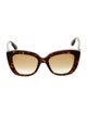 Gucci Cat-Eye Gradient Sunglasses