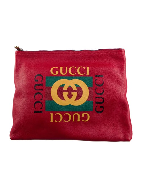 Gucci Women's leather cosmetic bag