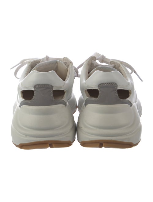 Gucci Web Accent Leather Chunky Sneakers