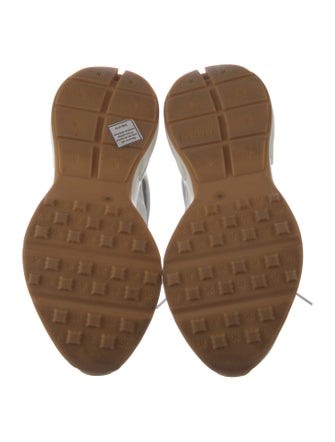 Gucci Web Accent Leather Chunky Sneakers