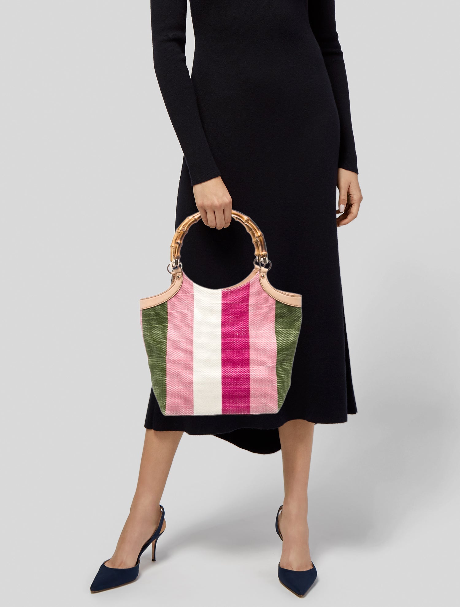 Gucci Bamboo Nailhead Bamboo