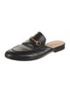 Gucci Horsebit Accent Leather Mules