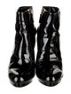 Gucci Bamboo Accent Patent Leather Boots