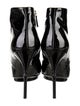 Gucci Bamboo Accent Patent Leather Boots