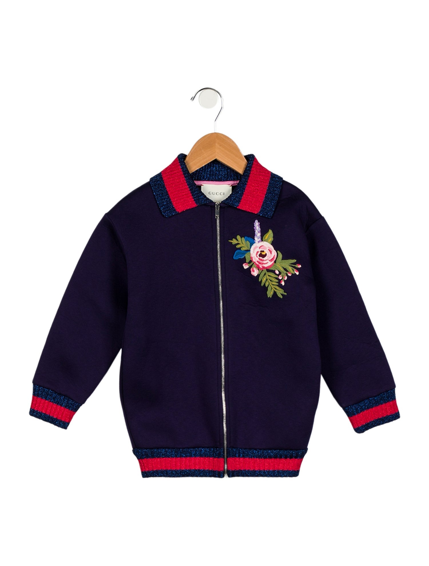 Gucci Kids' Sylvie Web Jacket